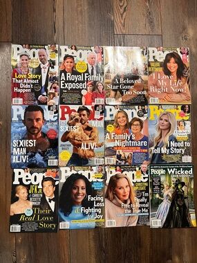 People Magazine Lot of 12 (New/Unread)